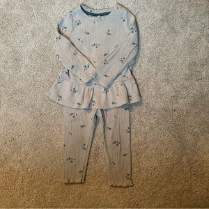 Blue Floral Kids set